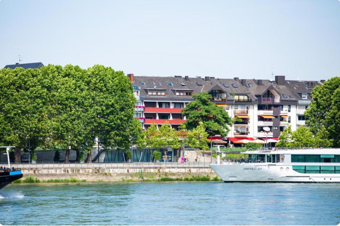 Apartment Mit Rheinblick Koblenz 科布倫茨 外观 照片